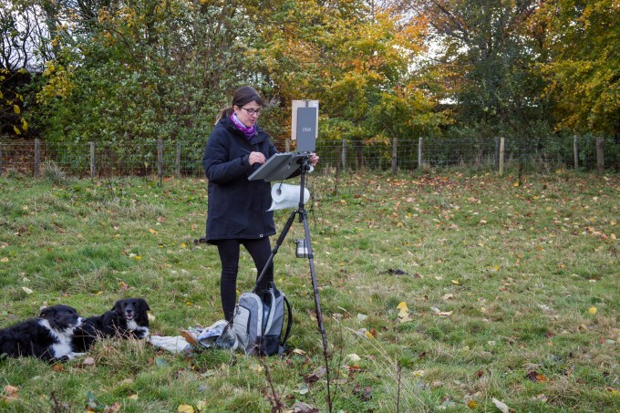 Susanna Heath and Studio Helpers